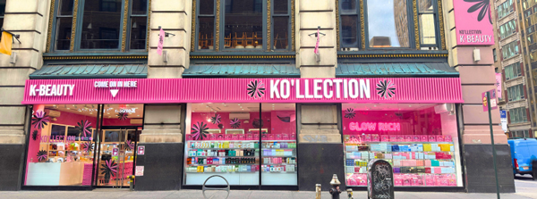 Ko'llection NYC Koreatown storefront